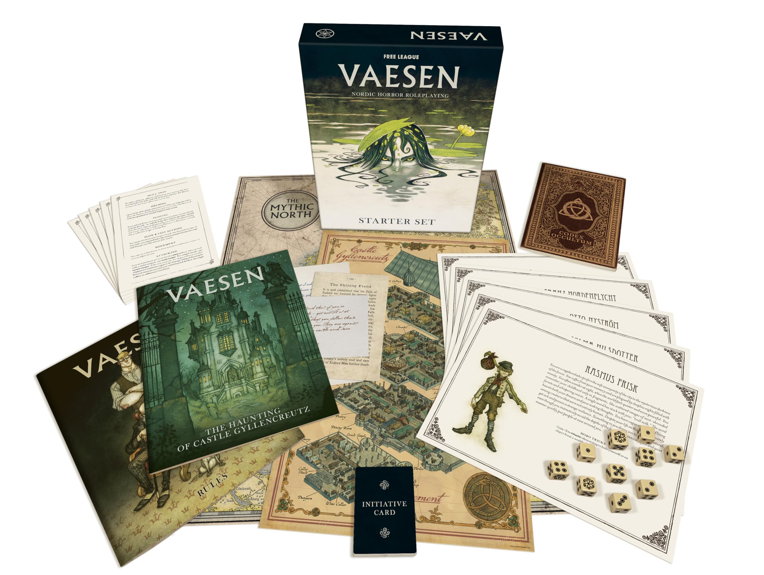 Free League Vaesen: Nordic Horror Roleplaying Starter Set – Begin